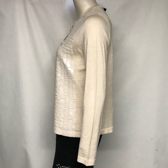 NWT St John sequined sweater set - Picture 4 of 8